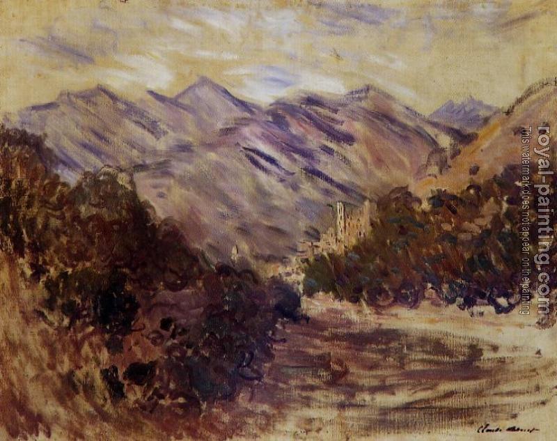 Claude Oscar Monet : The Valley of the Nervia with Dolceacqua